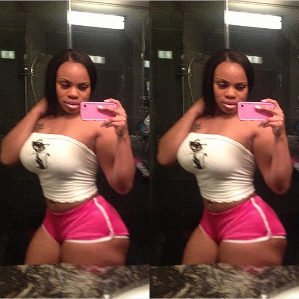 kingzluvsbigbootyqueenz-deactiv:  Dominique Chinn   Perfect