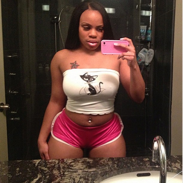 kingzluvsbigbootyqueenz-deactiv:  Dominique Chinn   Perfect