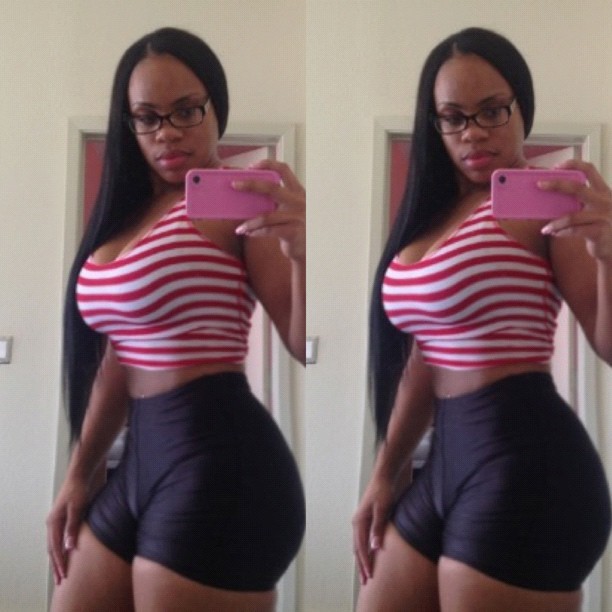 kingzluvsbigbootyqueenz-deactiv:  Dominique Chinn   Perfect