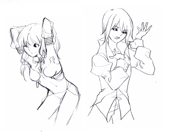 Finally new stuffs on Pixiv! *w*  And leaving the stalker out of this yet again,