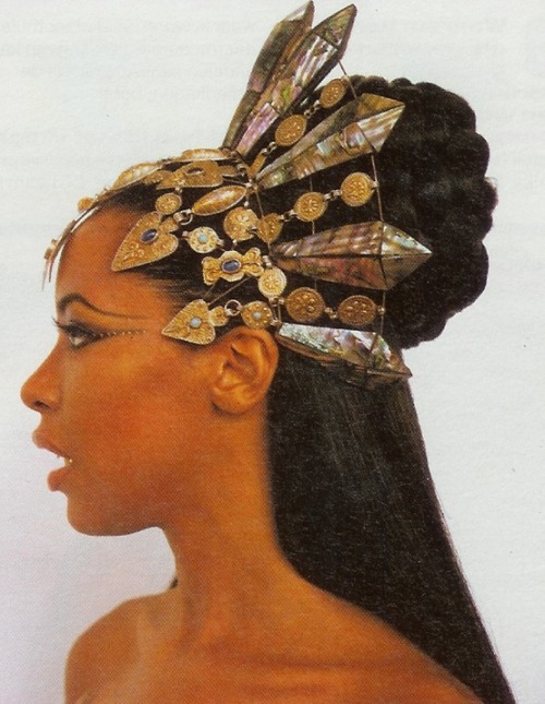 Porn Pics thehereticpharaoh:  Aaliyah as the fictional Queen Akasha
