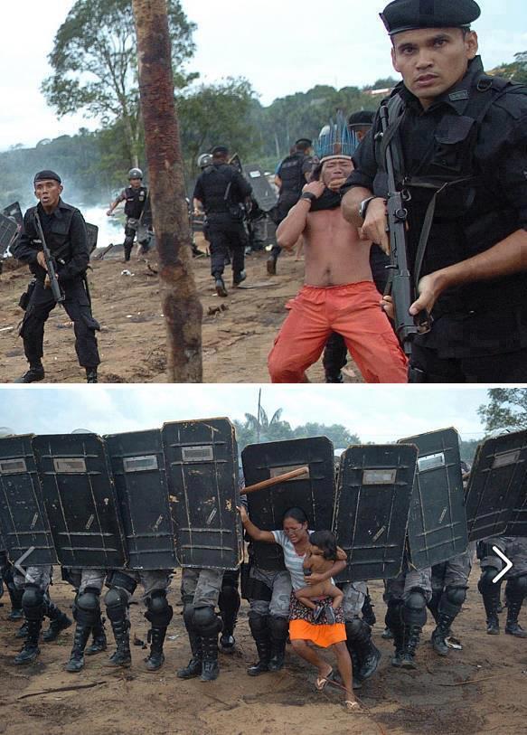 This is happening now. This image has to reach the rest of the world. The Kayapo