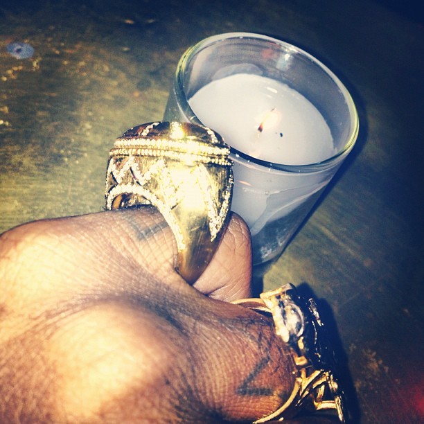 vinnychasenyc:  Über Luxy ring from @genevieve_jones #CHEER$ 