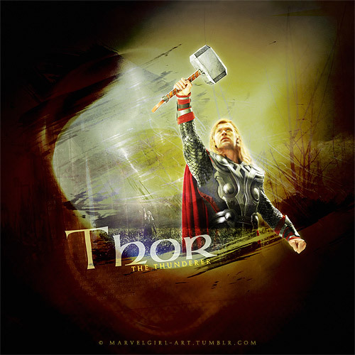 ‘The Avengers’ Wallpaper[Thor] eight different sizes at my livejournal