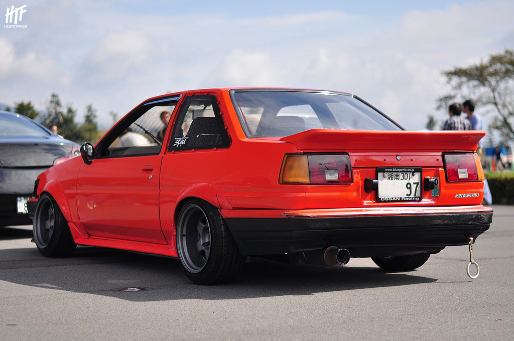 nohalfwaycrooks:  Toyota AE86 Levin // at Slammed Society Japan 
