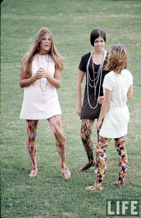 High School Girls in 1969