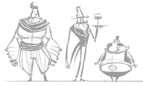 3 random character designs because I’m bored and don’t have much inspiration/motivation.