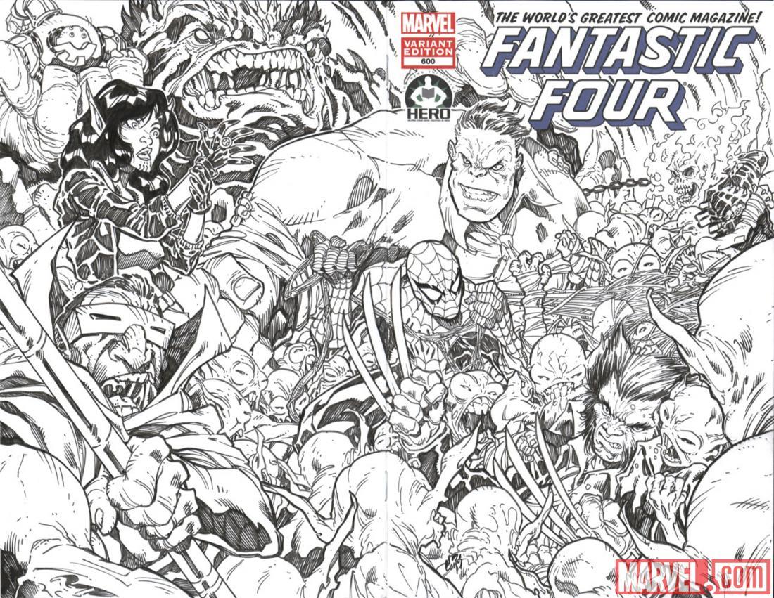 marvelentertainment:  Check out some of the covers of the Fantastic Four 100 Project