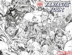 Marvelentertainment:  Check Out Some Of The Covers Of The Fantastic Four 100 Project