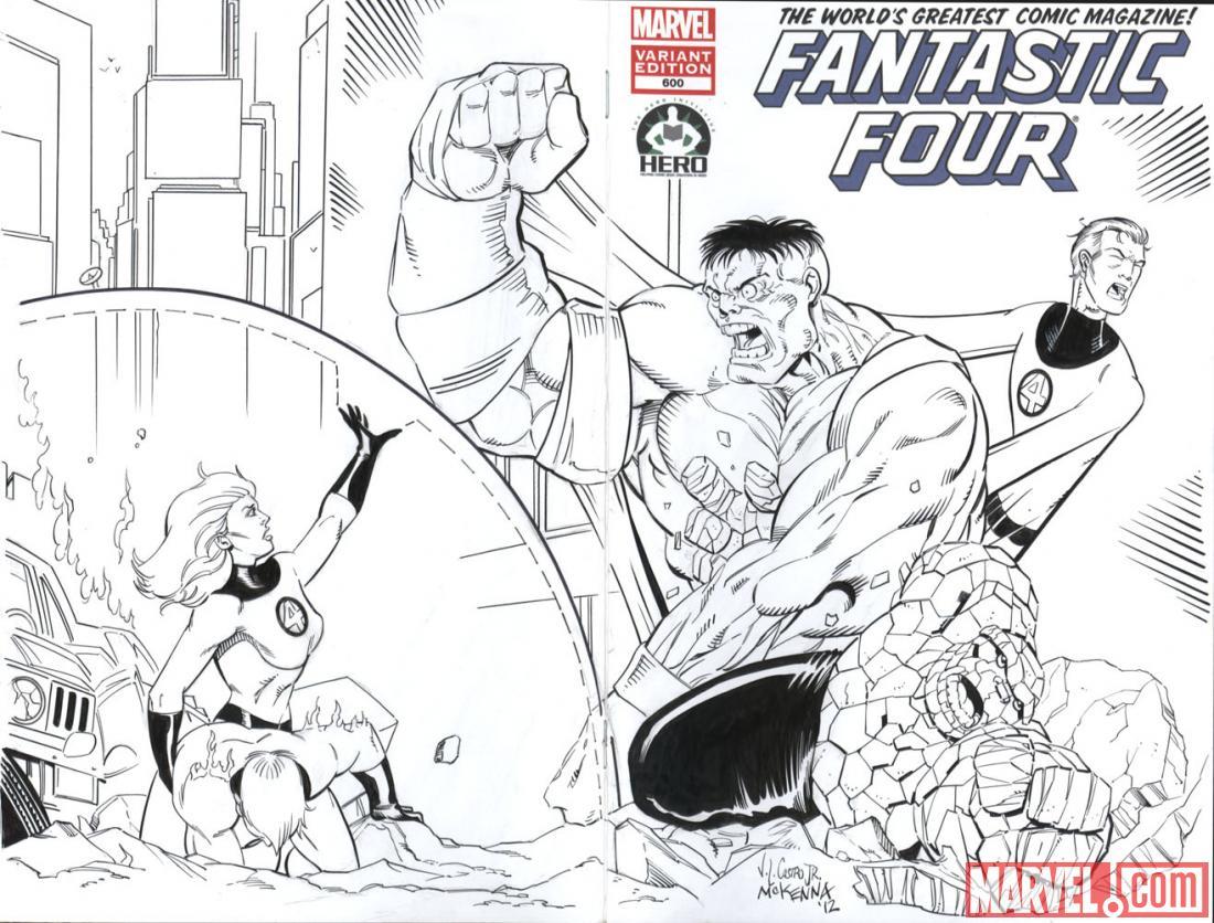 marvelentertainment:  Check out some of the covers of the Fantastic Four 100 Project