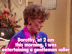  The Golden Girls s7, e3 “Beauty and the