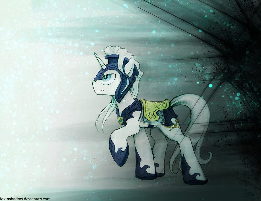 I shall guard the night Commission for Aryte I used my old brushes here, lots of