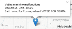 thefingerfucker:  rudenessgiuliani:  beautiful-rulebreakingmoth:  so you think romney’s son buying voting machines in ohio isn’t going to make any impact on the election, right? WRONG. according to at least one person in columbus, ohio on the daily