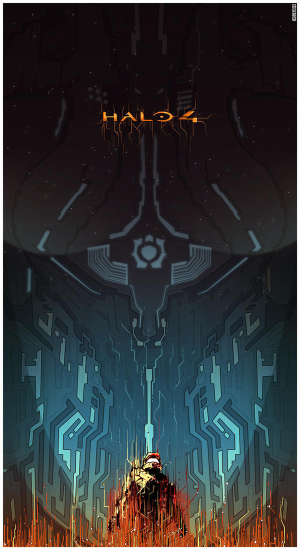 xombiedirge:  Halo 4 by Matt Ferguson / Tumblr / Website 