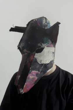 rcruzniemiec:  Masks Jozef Mrva “I consider these masks as an experiments with identity, especially in the rituallistic way. The bearer is intended to accept his new archetypical identity and immerse oneself in his role.” 