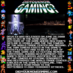 godtricksterloki:  didyouknowgaming:  Deus