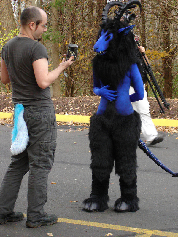 lolol&hellip; Someone took a photo of me being a furfag fanboy Kos, the chimera-goat!