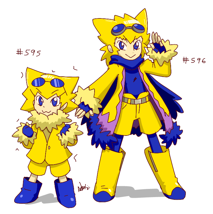 Stop Asking Me For Splatoon Art Gijinka Joltik And Galvantula I Guess This Is To