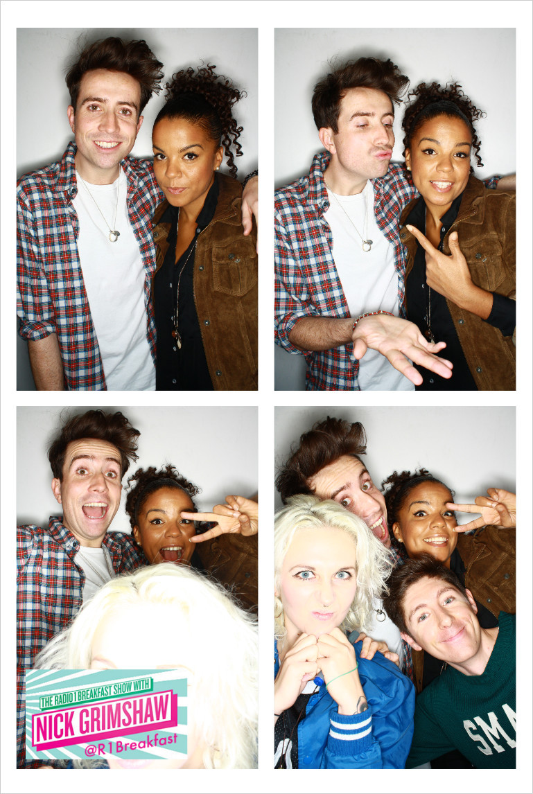 just a casual Instagrim photobooth session with Ms Dynamite, Grimmers, Producer Fincham, LMC and a bit of Fiona