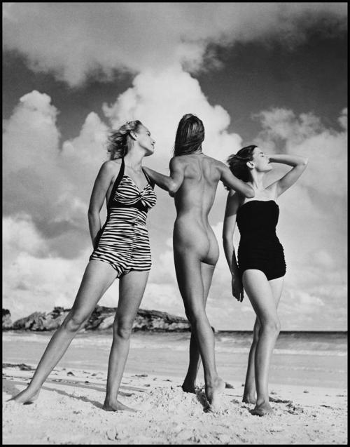 Philippe Halsman (American, born Latvia; 1901–1979)Bathing Costumes, Bermuda Photograph, 1946 © Phil