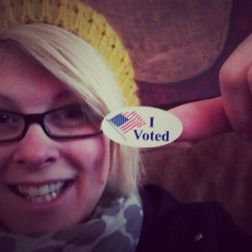 Go vote! I did! #electionday #govote