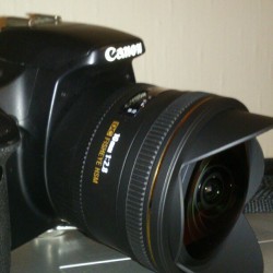 My fisheye arrived today :p