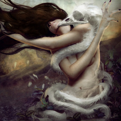 illusionepura:  Leda by ~MarcelaB 