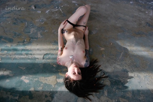 Kiff is an endless endless babe and I am proud to say I took this picture. bestofmygirlfund:  If you are a fan of slim, curvy girls with amazing body art, Indira will definitely qualify as your Best Of. She’s been a consistent support of our Tumblr
