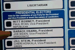 nocoffeeplease:  2012 Voting machines altering votes Homer tries to vote for Obama 