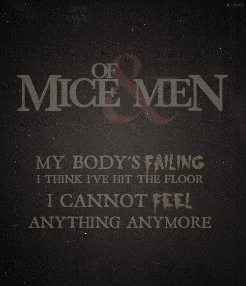 obsynity:  Of Mice & Men - The Depths 