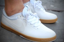 sweetsoles:  Nike SB Koston One - White/Gum (by Fifty Fifty Store) 