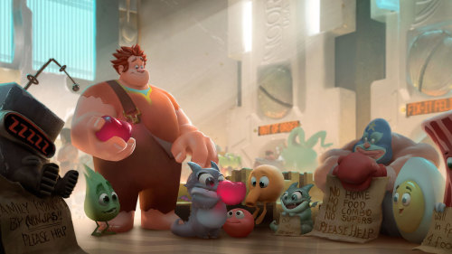 touchthestove:  That’s some pretty neat concept art!  If you haven’t seen Wreck It Ralph yet, it’s amazing!  Definitely the best animated film this year! 