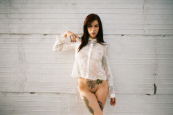 Derekwoodsphotography:   Krysta Kaos. Oakland. 2012. Eos-3 749. (Styled By: Julie)