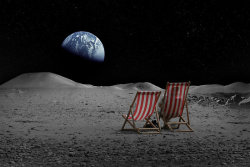 Just watching the earthrise ~ by Matt West