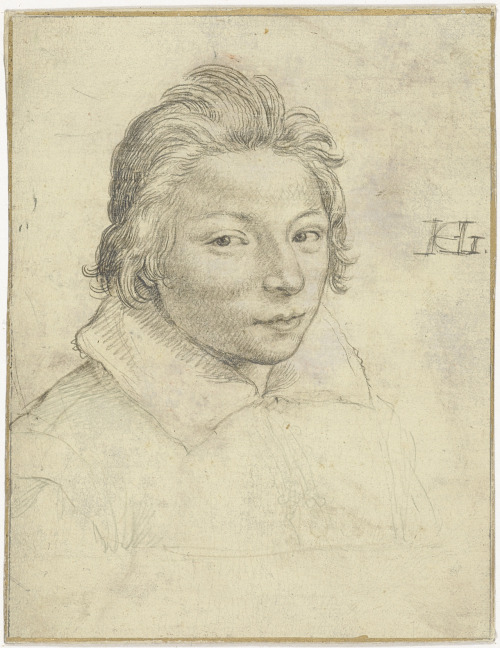 Hendrick Goltzius (Dutch; 1558–1617)Three Portrait DrawingsRijksmuseum, AmsterdamPieter Dircksz. Has