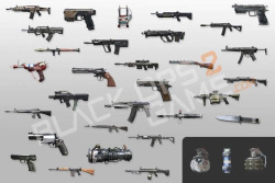 legitgamer:  Black ops 2 Guns!!!! I CAN’T