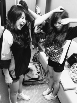 the-kimhyuna:  LOL me and sohyun 