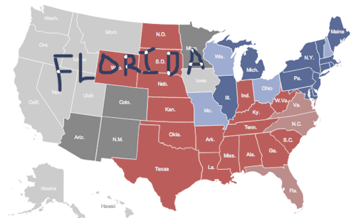ilovecharts:  Damnit Florida!