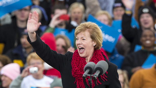 continuants:  itsinthetrees:  Tammy Baldwin, Senator-Elect from Wisconsin. She will