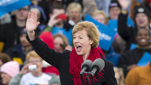 itsinthetrees:Tammy Baldwin, Senator-Elect from Wisconsin. She will be the first openly gay senator 