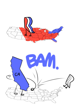 face-down-asgard-up:  sheebiejeebies:  cubeybooby:  this is how the election’s gonna go down  basically  please!
