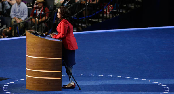 great-work-begins:  Meet your new hero, Congresswoman Tammy Duckworth, who just kicked