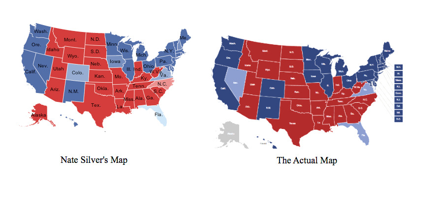 this election i said fuck it to the pundits with their digital desks and maps (for me, watching cnn’s election coverage was tantamount to asking for a panic attack) and stuck w/ huffingting post and fivethirtyeight’s live blog. however, come 11 o...