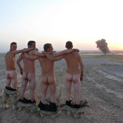 gpftwo:  Which one would you choose? It’s the two on the right for me.  (via smutmongler):  Fuck yeah - military boys. 