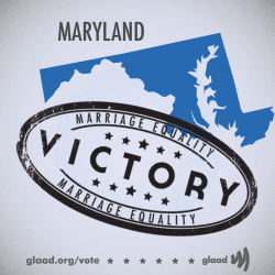 glaad:  Maine and Maryland just became two of the first states to approve marriage equality at the ballot!  