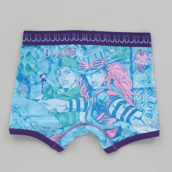  Character Printed “JoJo’s Bizarre Adventure” Boxer Briefs Offered in Japan