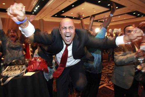 Obama supporters show excitement for 4 more years