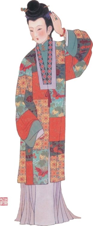phobs-heh: tweed-eyes: Chinese women’s costumes of different dynasties: 1. Han Dynasty 2. Dyna