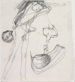 berndwuersching:  Joseph BeuysTrance in the House of the Shaman, 196117.80 x 16.50 cm 