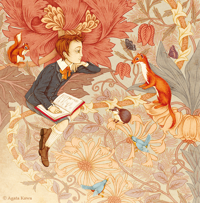 lohrien:  Illustrations by Agata Kawa